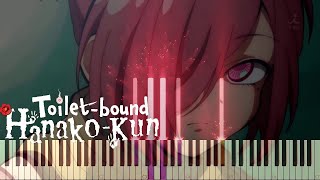 地縛少年花子くん Jibaku Shounen Hanako kun Episode 8 OST  We No Longer Have Futures  Piano Tutorial [upl. by Nylehtak]