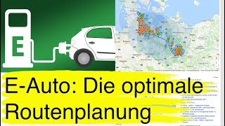 Elektroauto laden Die optimale Routenplanung für EAutos inkl SpezialTool für Teslas [upl. by Eskil903]