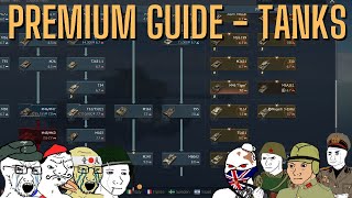 2023 WAR THUNDER PREMIUM GUIDE  TANKS [upl. by Acillegna135]