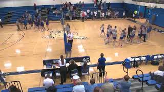 WHS girls volleyball vs Walkersville [upl. by Ahtamas]