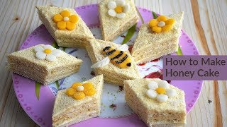 Honey Layer Cake Recipe [upl. by Devondra]