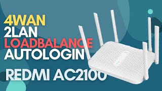 Unboxing Xiaomi Redmi AC2100 Dualband Openwrt [upl. by Adalard]