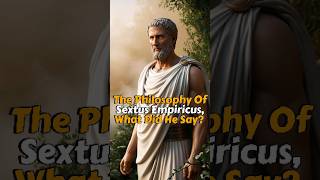 The Philosophy Of Sextus Empiricus What Did He Say [upl. by Adore110]