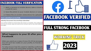 Verify Facebook account 2023  How to verified Facebook account  FbId verification kaise kare [upl. by Nave699]