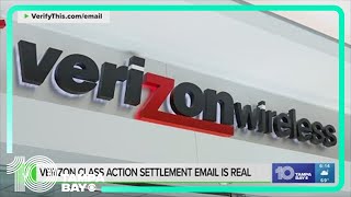 Yes the Verizon class action lawsuit settlement email is real [upl. by Sillyrama]