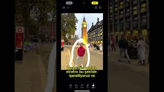 Yapay zeka ile fotoğraflardan nesne kaldırma iPhone iphone ios apple [upl. by Norrehs]