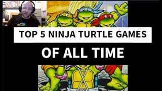 Top 5 Ninja Turtle Games of all time [upl. by Jessamine]