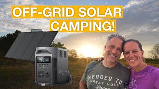 Plug N Play Solar Camping HowtoGuide with Ecoflow Delta Pro [upl. by Samuela]