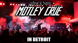 Vince Neil of Motley Crue  Rockin on the Riverfront in Detroit HD  2018 Live Music Vlog 3 [upl. by Nojad872]