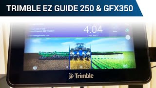 Trimble EZ Guide 250 amp GFX350 [upl. by Brian]