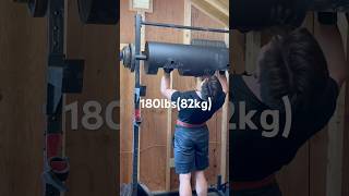 Overhead press PR press shoulder bulking motivation naturalbodybuilding powerlifter [upl. by Auria]