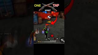 😱M1887 ONE TAP TRICK 🤔 tricks freefire foryou freefiretipsandtricks [upl. by Tamqrah468]