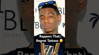 Rappers That Regret Tattoos 🤔 [upl. by Airret]