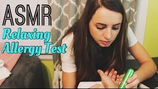 Allergy Test amp Skin Treatment ASMR [upl. by Adnolrehs]