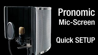 Pronomic Micscreen  SETUP no sound [upl. by Griswold]