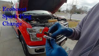 How to change the spark plugs on a 27L Ecoboost in a F150 [upl. by Liebman]