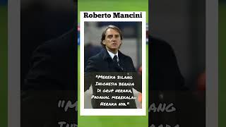 Roberto Mancini  infoball football bola timnas timnasindonesia mancini fyp shorts fypシ゚ [upl. by Trix375]