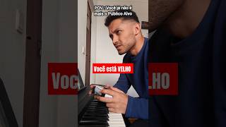 POV  Você já não é mais o Público Alvo piano musica [upl. by Ehtnax]