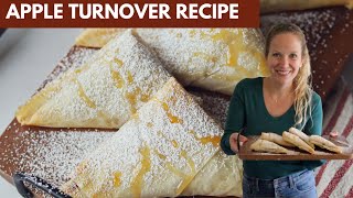 Apple Turnovers with Phyllo Dough  The Best Holiday Dessert [upl. by Even938]