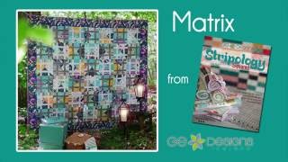 Matrix quilt by Gudrun Erla of GE Designs [upl. by Rance]