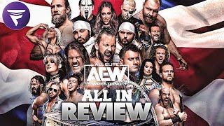 ¡HISTORICO AEW All In 2023  Review y Resumen [upl. by Ellinet]