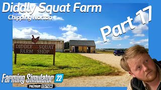 PART 17 ITS CARROT HARVEST TIME  Diddly Squat Farm aka Clarksons Farm  FS22  Farming Simulator [upl. by Anoid450]