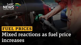 Mixed reactions as fuel price increases [upl. by Grof104]