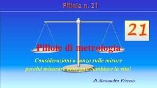 Pillole di metrologia  21 breve storia del Sistema Internazionale di Unità [upl. by Anissej]