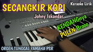 Secangkir Kopi Karaoke  Johny Iskandar  Orgen tunggal yamaha [upl. by Gladdie375]