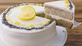 Lemon Poppy Seed Cake Recipe [upl. by Pelaga]