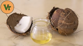 Comment faire de l’huile de coco  Parfumée et sans résidus  Antibactérien et antiride naturel [upl. by Mitran772]