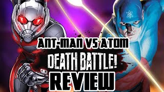 AntMan VS Atom DEATH BATTLE Review [upl. by Ane]