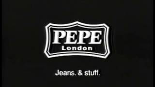 Pepe London Jeans amp Stuff weird 1980s commercial [upl. by Nanete]