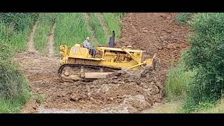 sibbertoft cat link club vintage caterpillar dozers 2024 [upl. by Hose872]