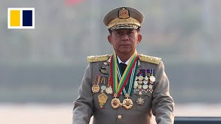 Myanmar junta chief charged with crimes against humanity [upl. by Alyahsat]