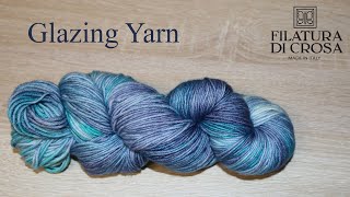 Filatura di Crosa Glazing Yarn Overdying Tutorial [upl. by Hazlip]