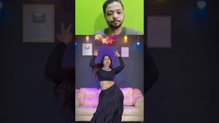 choli ke peeche kya hai song dance reaction viralvideo trending ytshorts reaction shortsfeed [upl. by Luigino97]