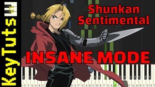 Learn to Play Shunkan Sentimental from Fullmetal Alchemist  Insane Mode [upl. by Borroff]