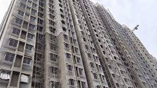 Unnat Nagar Goregaon West Mhada Building Under Construction Goregaon Mhada Unnat Nagar Flat Lottery [upl. by Dorsman]