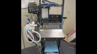 Ohmeda EXCEL 210 Anesthesia Machine with Ohmeda 7800 Ventilator [upl. by Ohs]