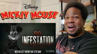 Mickey Mouse Horror Game  Reaction [upl. by Mercy60]