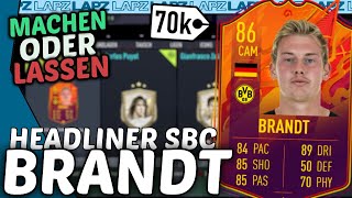 FIFA 22 BRANDT HEADLINER😍 Lohnt sich diese SBC🤔Machen oder Lassen [upl. by Lindemann]