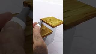 wood texture tutorial with markers markersdrawing villadesign [upl. by Trebornhoj]