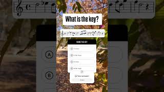 Music theory quiz name the key of this fragment musicianship musictheory musictheorylessons [upl. by Ttsepmet]