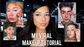 MY VIRAL MAKEUP TUTORIAL l Krystal K Makeup [upl. by Pier]