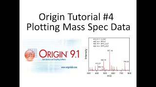 How to Plot Mass Spec Data in Origin [upl. by Steddman203]