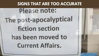 Funny Signs Meme [upl. by Llennyl]