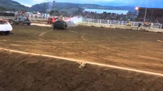 2015 Kremmling CO Compact Demolition Derby [upl. by Ybanrab]