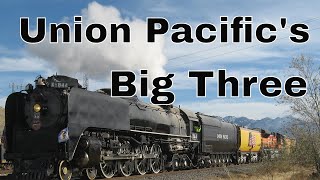 Union Pacific 844 Challenger 3985 and Big Boy 4014 tackle the renowned Wasatch Summit [upl. by Nivrac]