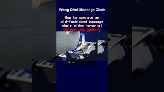 How to operate an old fashioned massage chair video tutorial [upl. by Gradeigh]